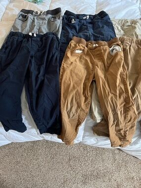 Boy’s pants bundle- Navy, Gray, Tan